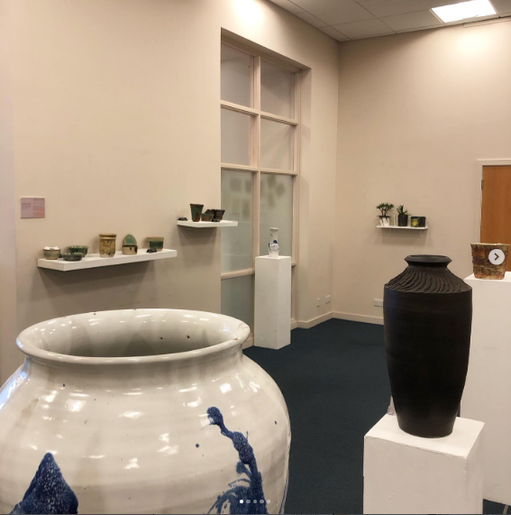 Ceramics by Sherjeel Hussain on display at Crafted By Design — multanni mitti pieces